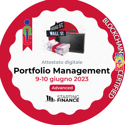 Masterclass Portfolio Management | Advanced | Streaming | 9-10 giugno 2023